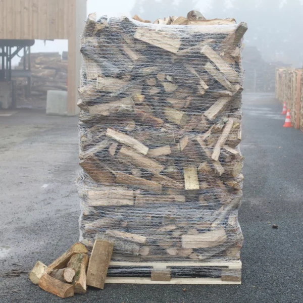 Bois de chauffage – 25cm – ballot sur palette 2m³ – Image 3