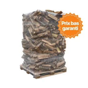 Bois de chauffage – 33cm – ballot sur palette 2m³