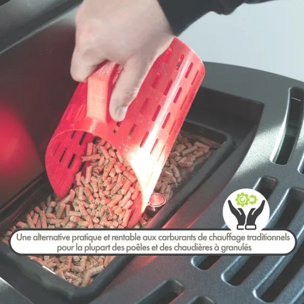 WOOD PELLETS - Granulés de bois sac 15 KG - X20 Sacs – Image 6